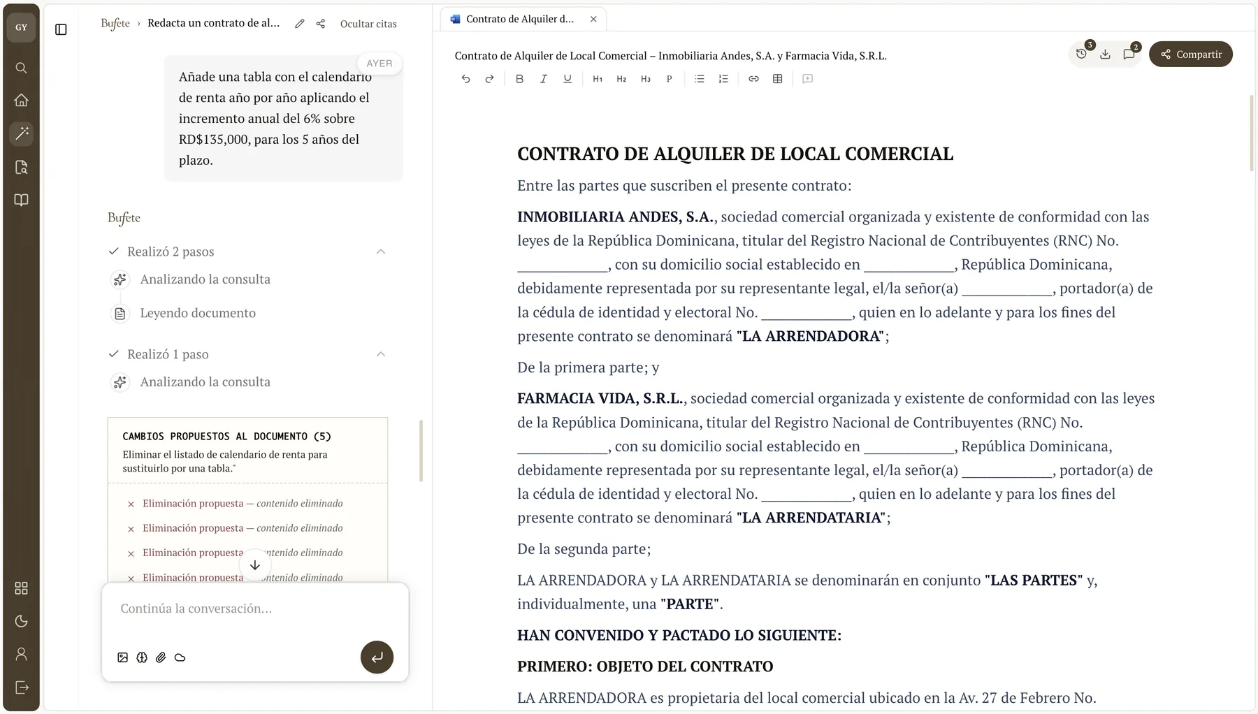 Un editor pensado para abogados