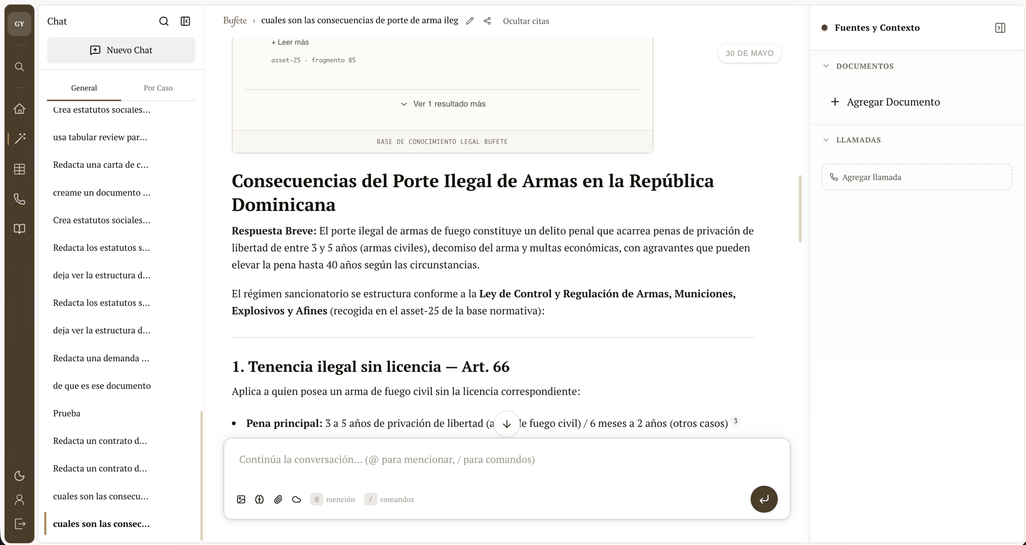 Consulta tus fuentes y la ley a la vez